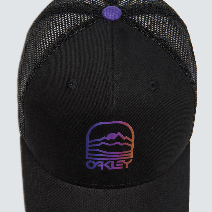 Oakley Men's & Women's Gradient Mountain Hat Mesh Back Snapback Patch Cap Hats - FOS901069