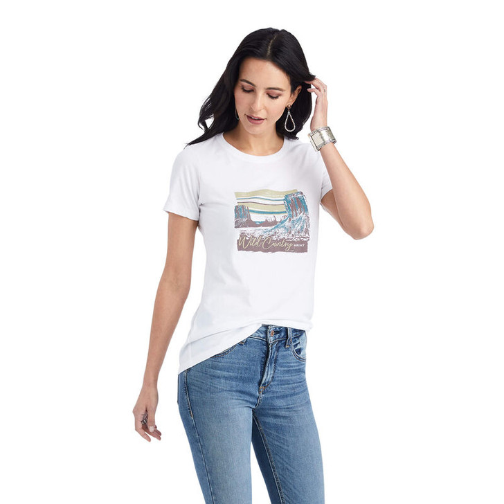 Ariat Women's Ariat Monument Sun Short Sleeve T-Shirt Tee - 10042727