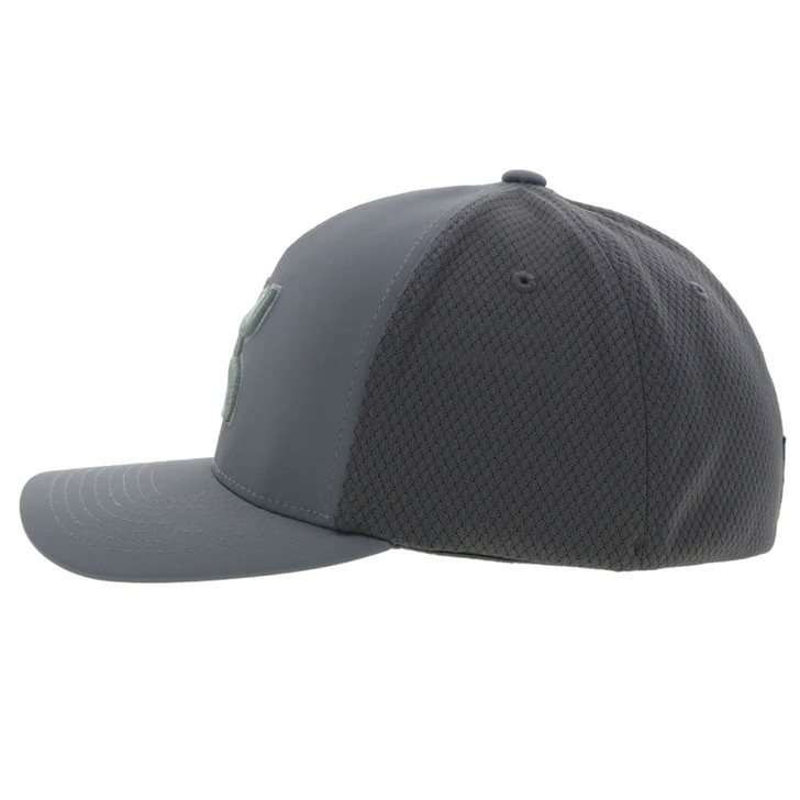 Hooey Men's Coach Flexfit Hat Patch Cap Hats - 2212GY-01