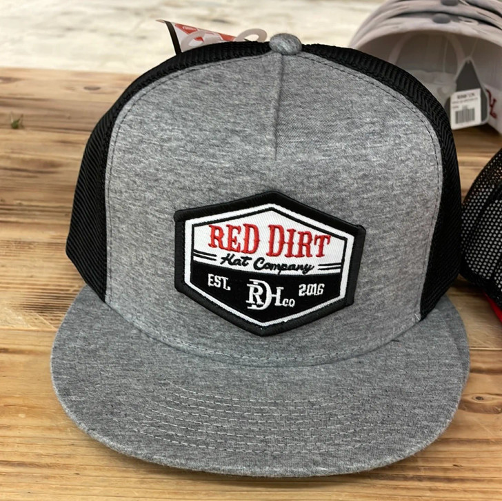 Red Dirt Hat Co. Men's Diamond Sign Mesh Back Snapback Patch Cap Hats - RDHC222