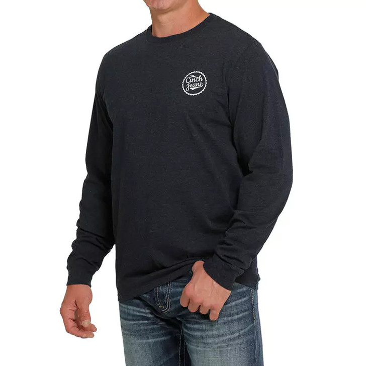 Cinch Men's Long Sleeve T-Shirt Tee - MTT1721002