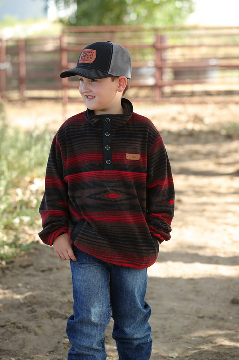 Cinch Youth Polar Fleece Pullover - MWK7590010