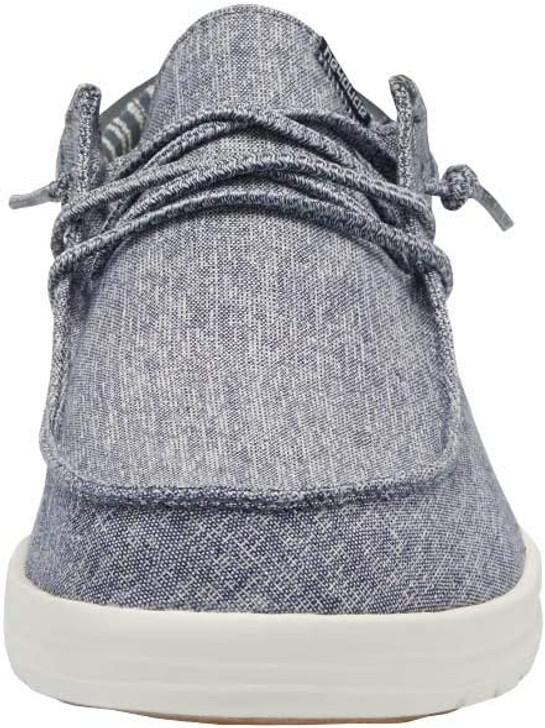 Hey Dude Men's Paul Chambray Navy Shoes - 112292524