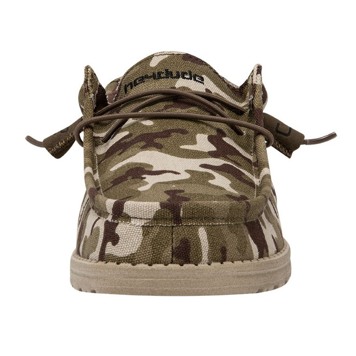 Hey Dude Men's Wally Camo Flag Shoes - 110067037