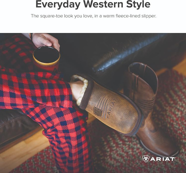Ariat Men's Patriot Square Toe Slipper