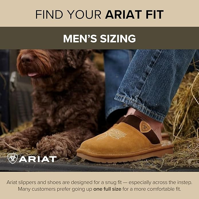 Ariat Men's Silversmith Square Toe Slipper