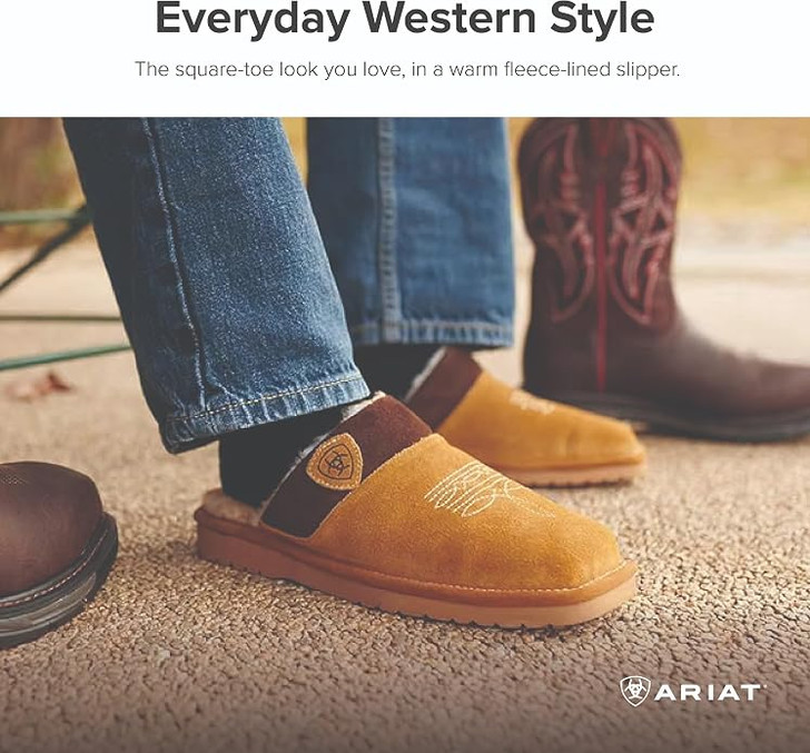 Ariat Men's Silversmith Square Toe Slipper