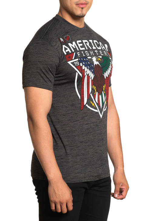 American Fighter Men's Pronto Short Sleeve Neo Tetris T-Shirt Tee - FM14021