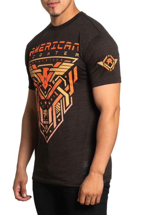 American Fighter Men's City View Short Sleeve T-Shirt Tee - FM14074