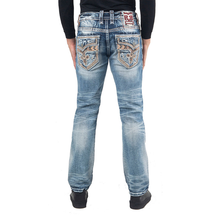 Rock Revival Men's Eugene J200 Straight Denim Jean - RP3735J200