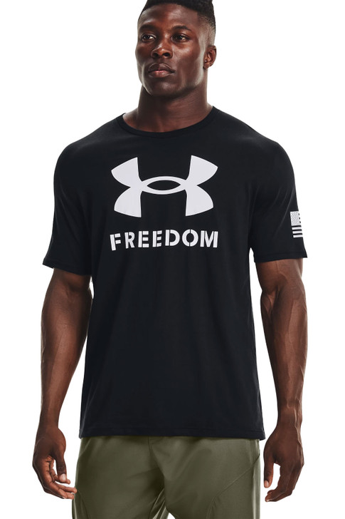 Under Armour Men's UA Freedom Logo Short Sleeve T-Shirt Tee - 1370811