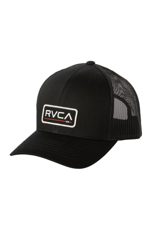 Rvca Ticket Trucker Hat Mesh Back Snapback Patch Cap Hats - AVYHA00462