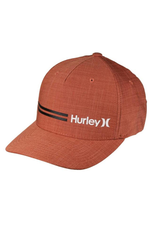 Hurley Men's H20 Dri Line Up Flexfit Hat Patch Cap Hats - HIHM0063