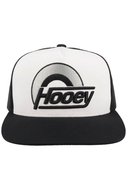 Hooey Men's Suds Trucker Hat Mesh Back Snapback Patch Cap Hats - 2115T-WHBK