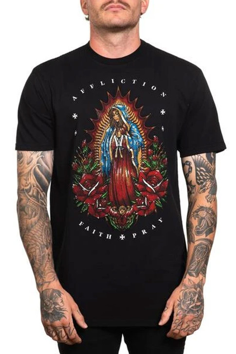 Affliction Men's Milagro Short Sleeve T-Shirt Tee - A25586