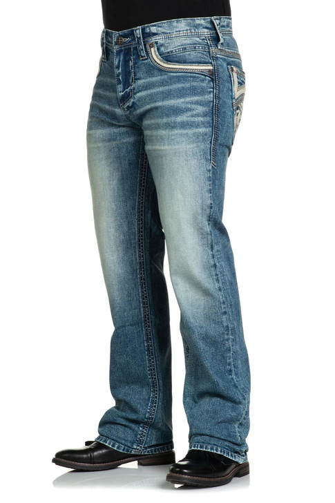 Affliction Men's Blake Crawley Straight Denim Jeans - 110RS302