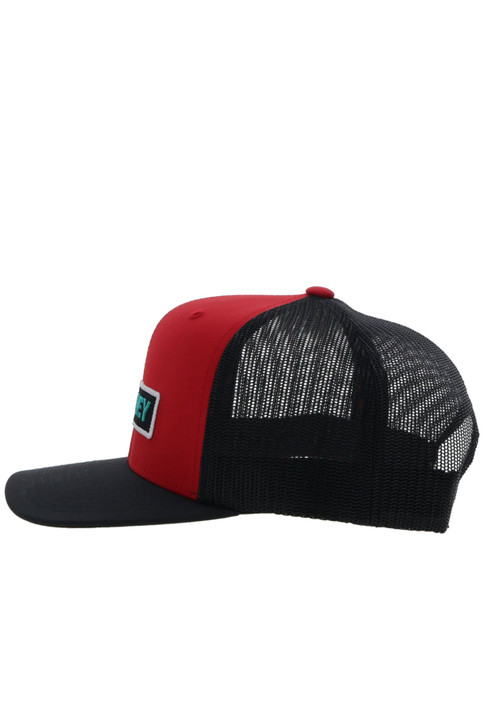 Hooey Lock Up Trucker Hat Mesh Back Snapback Patch Cap Hats - 2313T-RDBK