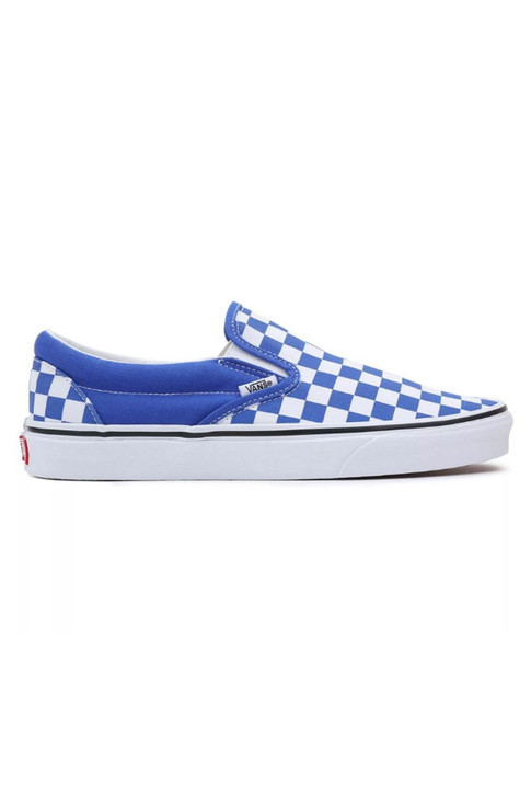 Vans Men's UA Classic Slip On Theory Checkerboard Shoes - VN0A7Q5D6RE1