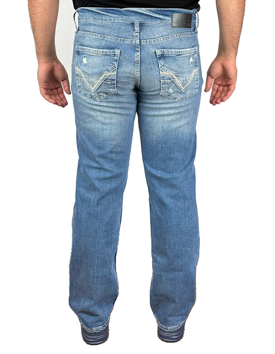 Ko Jeans regular fit mid rise straight back