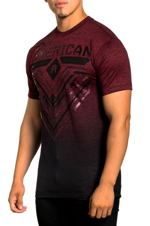 American Fighter Men's Crystal River Neo Tetris Short Sleeve T-Shirt Tee - FM14403