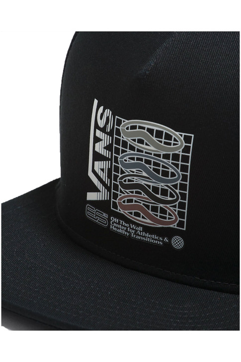 Vans Dna Snapback Transfixed Patch Cap Hats - VN00066PBLK1