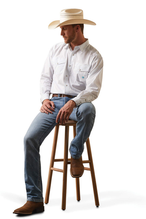 Ariat Men's Kaine Classic Long Sleeve Shirt Jacket - 10043864