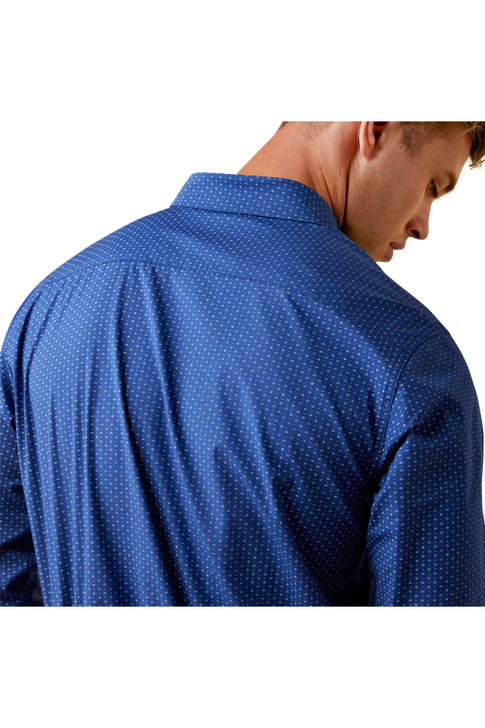 Ariat Men's Ditsy Stretch Long Sleeve Shirt Jacket - 10043709