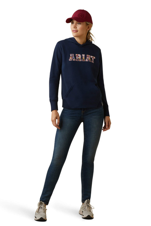 Ariat Women's 3D Logo 2.0 Hoodie Sweatshirt - 10043320