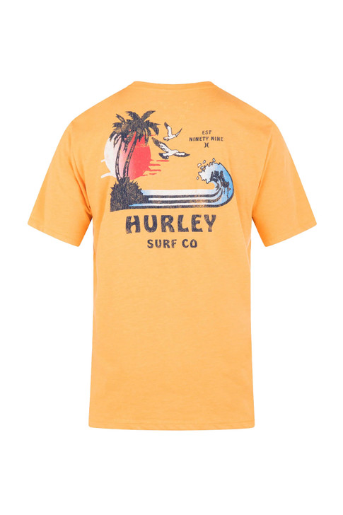 Hurley Men's Everyday Island Party Short Sleeve T-Shirt Tee - MTS0035350