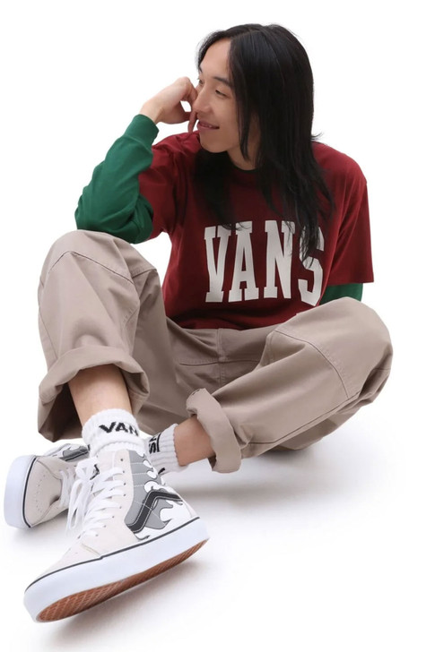 Vans Men's Varsity Type Short Sleeve T-Shirt Tee - VN00003BBQS1