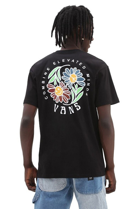 Vans Unisex Elevated Minds Short Sleeve T-Shirt Tee - VN00003KBLK1