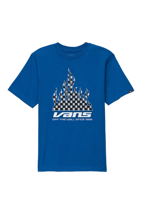 Vans Youth Reflective Checkerboard Short Sleeve T-Shirt Tee - VN0007ZN7WM1