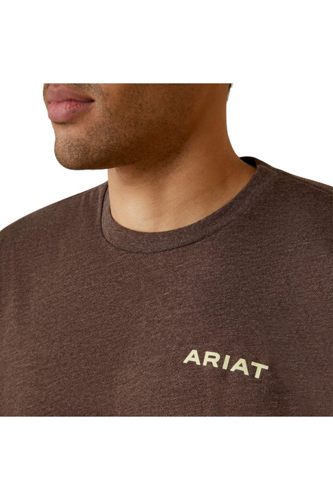 Ariat Men's Retro Stripe Short Sleeve T-Shirt Tee - 10045286