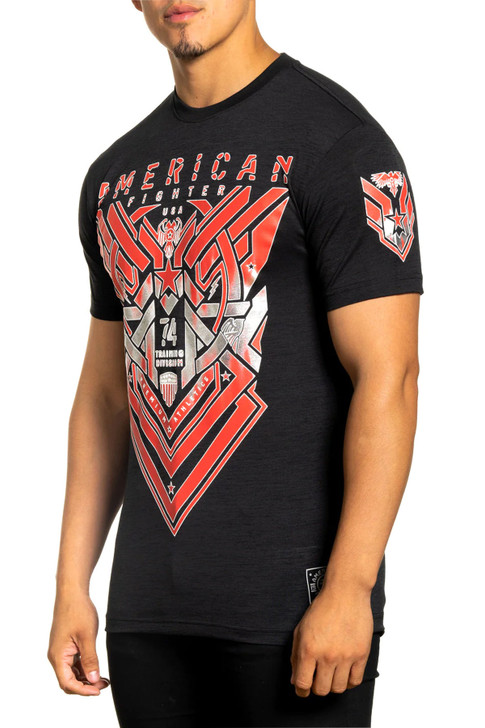 American Fighter Men's Benndale Neo Tetris Short Sleeve T-Shirt Tee - FM14097