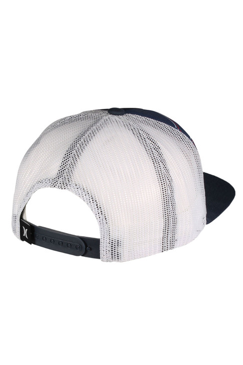 Hurley United Trucker Hat Mesh Back Snapback Patch Cap Hats - HIHM0224