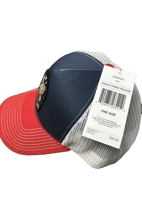 Hurley Wild Things Trucker Hat Mesh Back Snapback Patch Cap Hats - HIHM0225