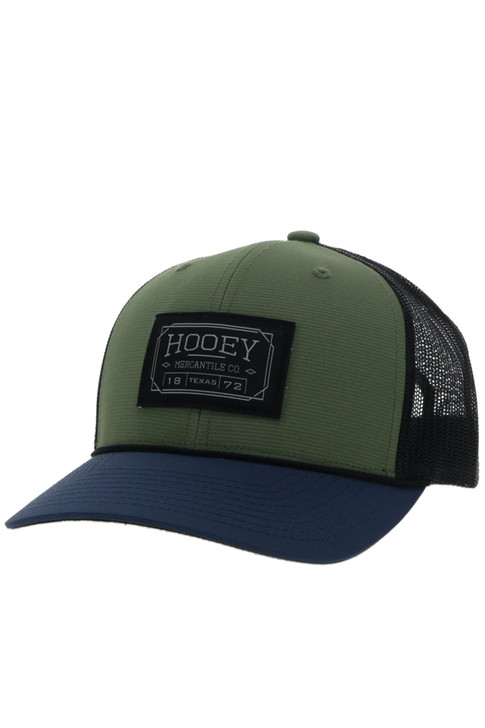 Hooey Doc Trucker Hat Mesh Back Snapback Patch Cap Hats - 2302T-OLBK