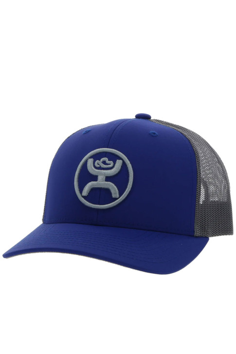 Hooey O Classic Trucker Hat Mesh Back Snapback Patch Cap Hats - 2309T-NVGY