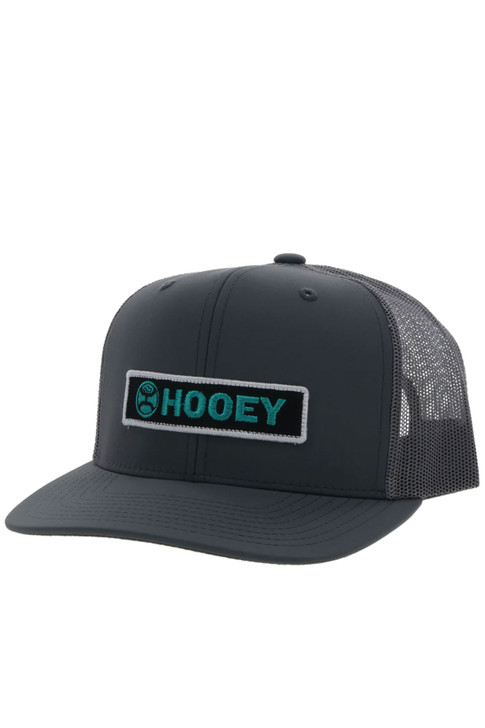 Hooey Lock Up Trucker Hat Mesh Back Snapback Patch Cap Hats - 2313T-GY