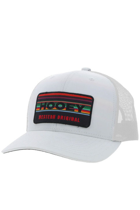 Hooey Horizon Trucker Hat Mesh Back Snapback Patch Cap Hats - 2335T-WH