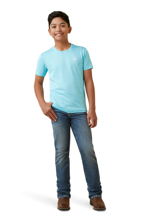 Ariat Youth Charger Ariat Seal Short Sleeve T-Shirt Tee - 10044927