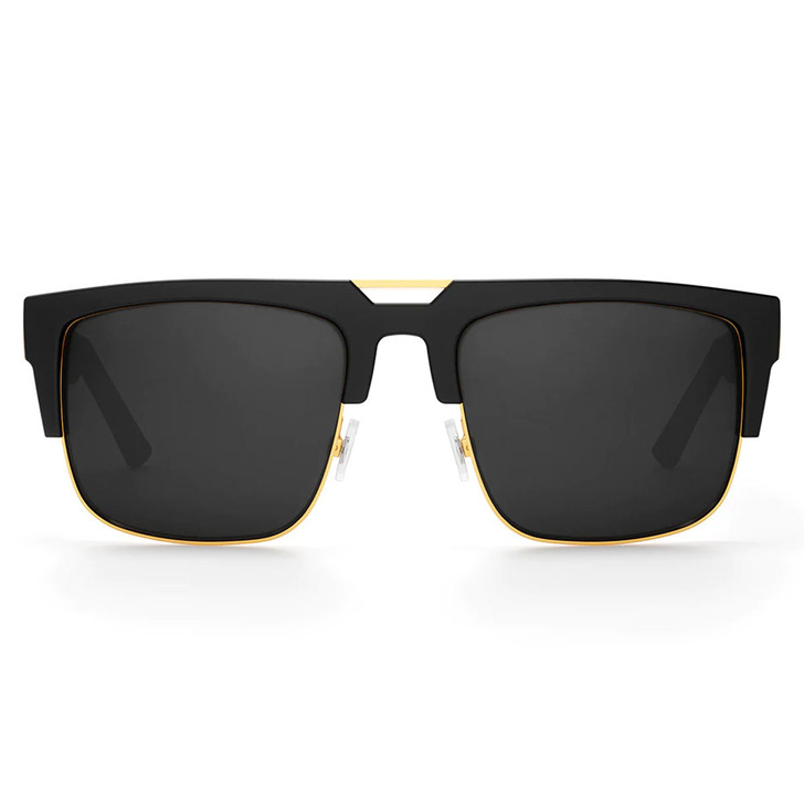 Heat Wave Unisex Interceptor Black & Gold Sunglasses - E_INT_GOLD_01