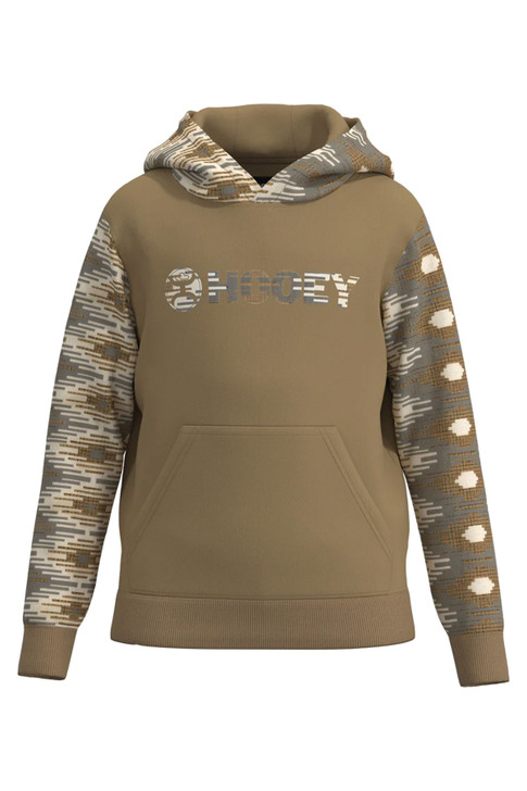 Hooey Youth Lock Up Hoodie Sweatshirt - HH1191TNCR-Y