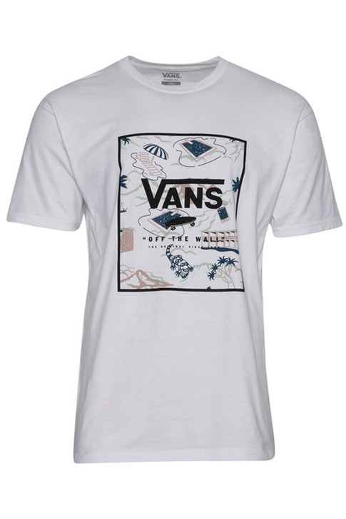 Vans Men's Classic Print Box Short Sleeve T-Shirt Tee - VN0A5E7YBUU1