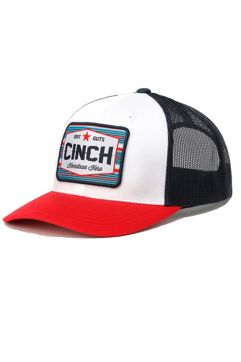 Cinch Hometown Hero Trucker Hat Mesh Back Snapback Patch Cap Hats - MCC0660622