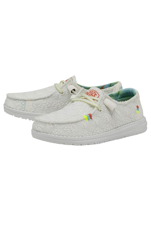 Hey Dude Women's Wendy Stretch Boho Fleur Fresh Air Shoes - 40082-1KW