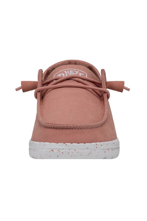 Hey Dude Women's Wendy Slub Canvas Terracotta Shoes - 40063-6VE