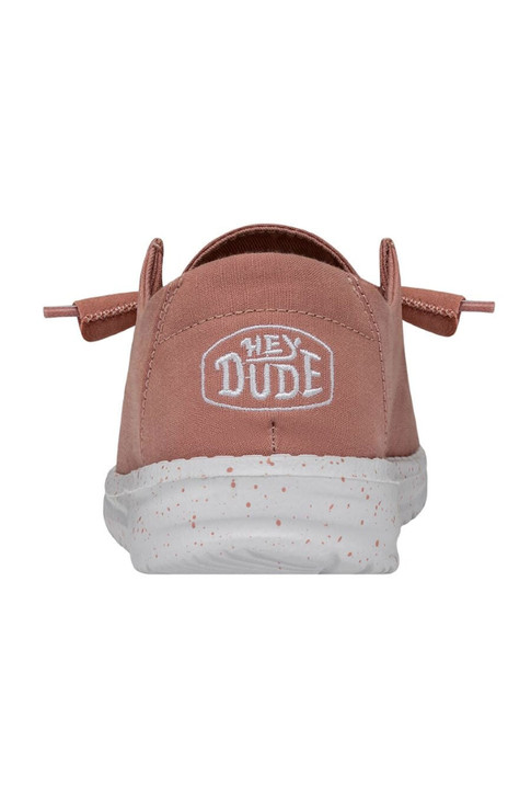 Hey Dude Women's Wendy Slub Canvas Terracotta Shoes - 40063-6VE