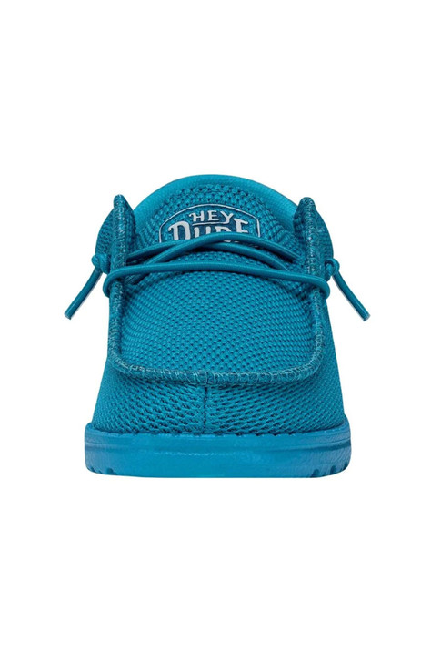 Hey Dude Youth Wally Funk Mono Electric Blue Shoes - 40045-404