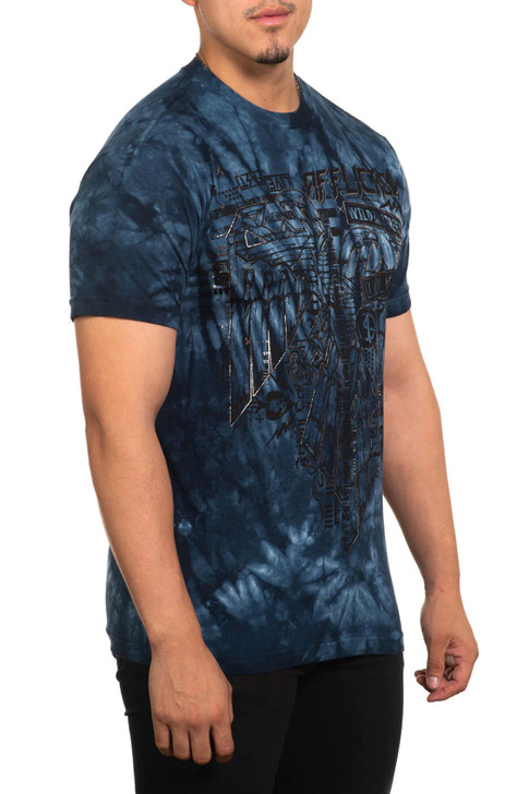 Affliction Men's London Wreck Short Sleeve T-Shirt Tee - A25647